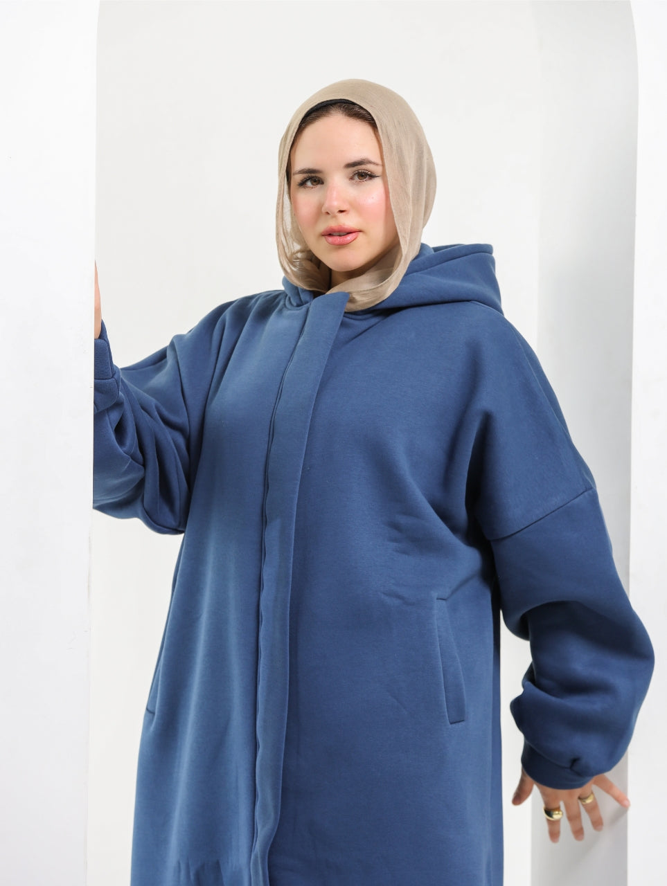 Casual Long Coat – Free Size