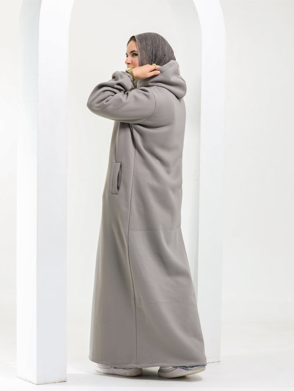 AZIZA-Cozy Dress Hoodie