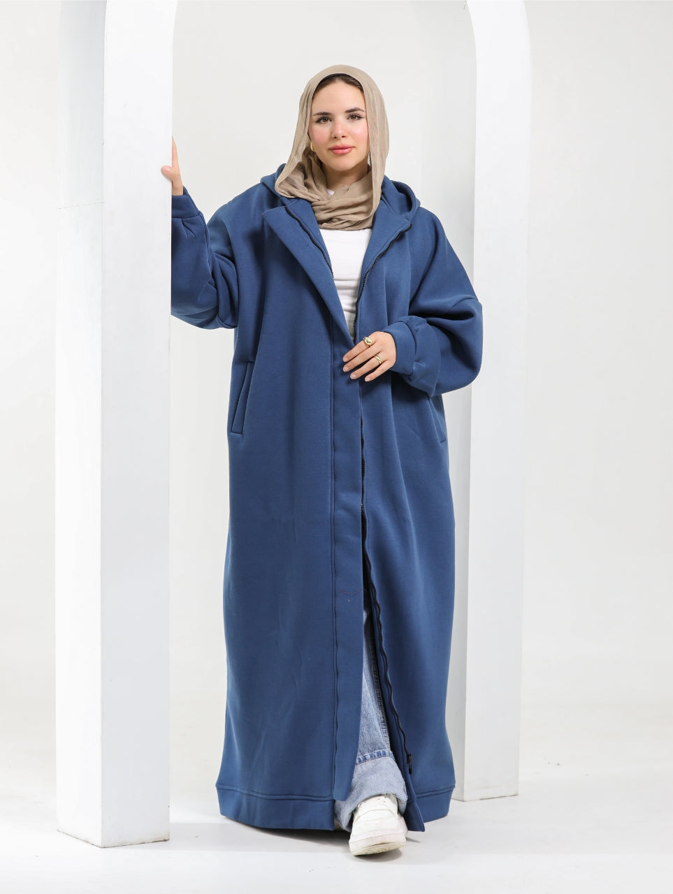 Casual Long Coat – Free Size