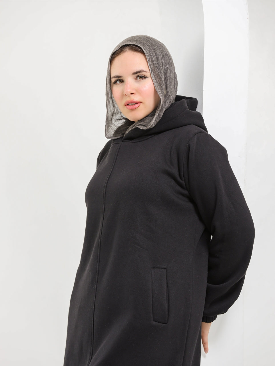 AZIZA-Cozy Dress Hoodie