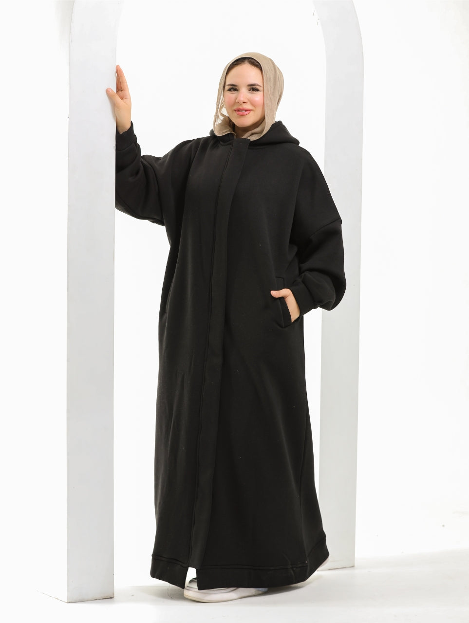 Casual Long Coat – Free Size