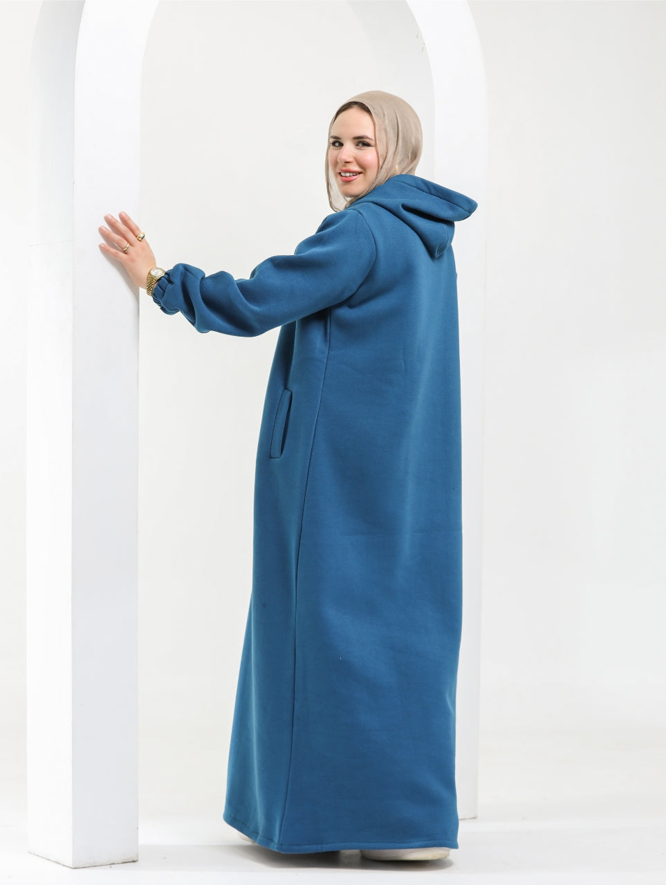 AZIZA-Cozy Dress Hoodie