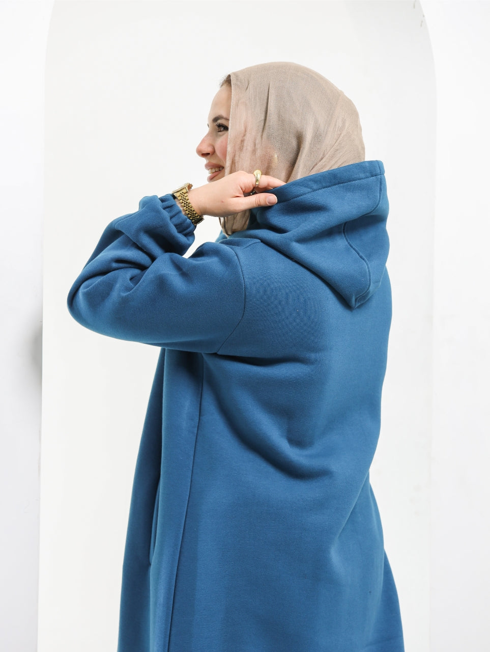 AZIZA-Cozy Dress Hoodie