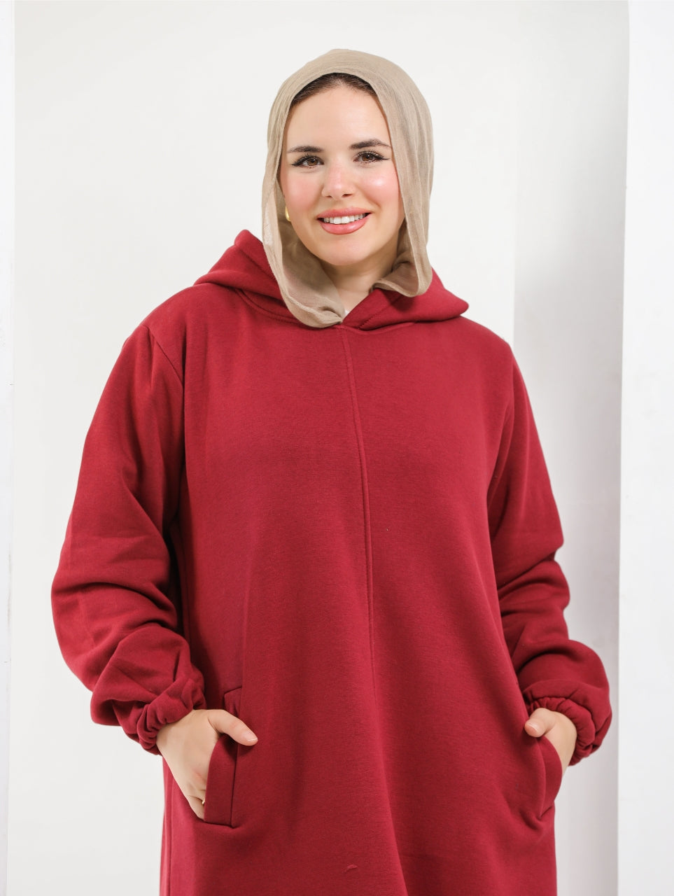 AZIZA-Cozy Dress Hoodie