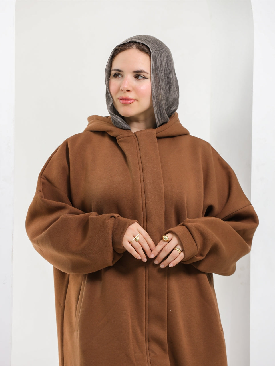 Casual Long Coat – Free Size