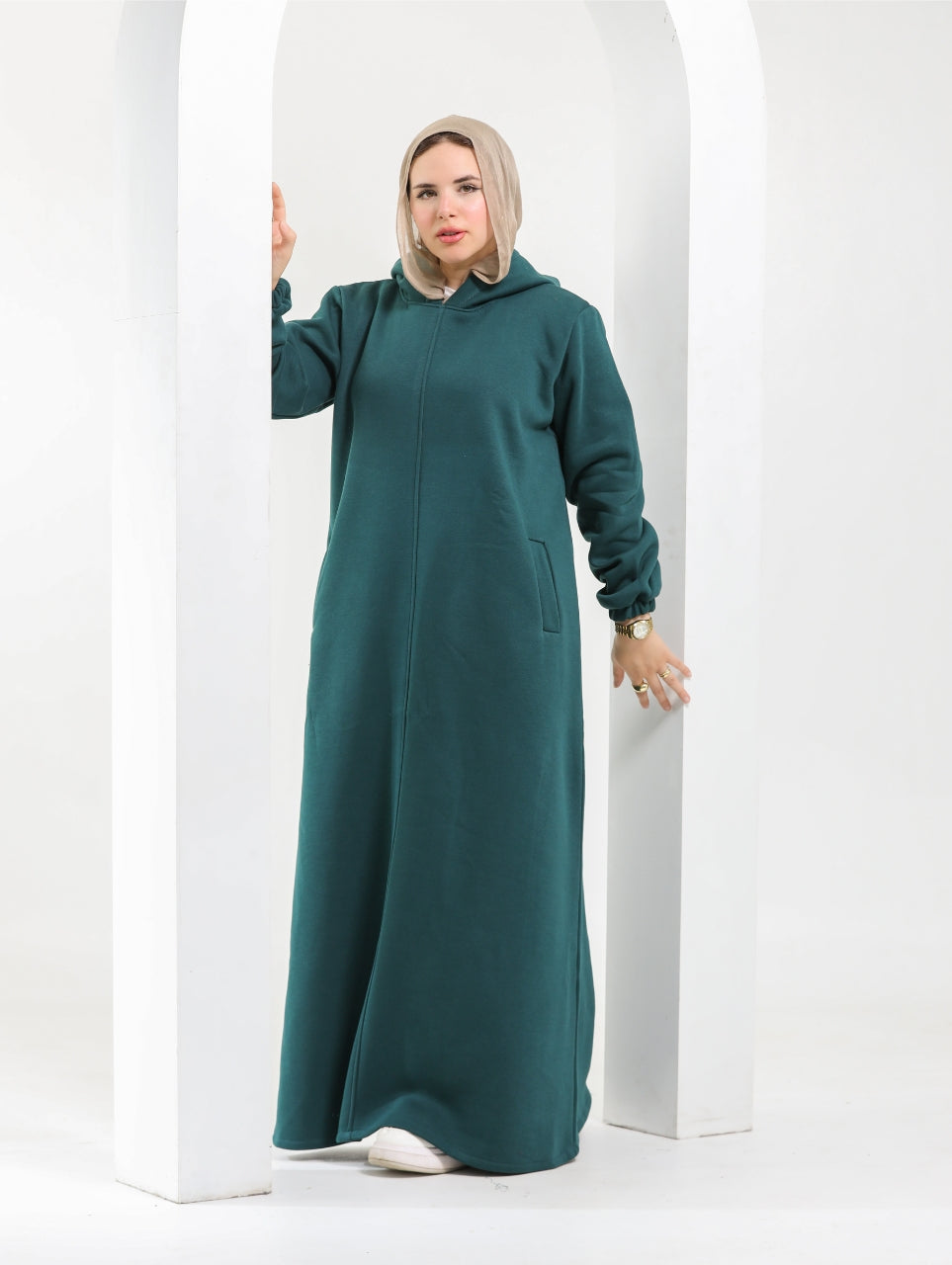 AZIZA-Cozy Dress Hoodie