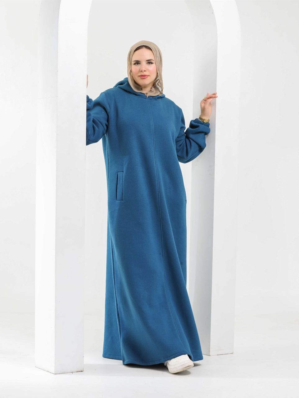 AZIZA-Cozy Dress Hoodie