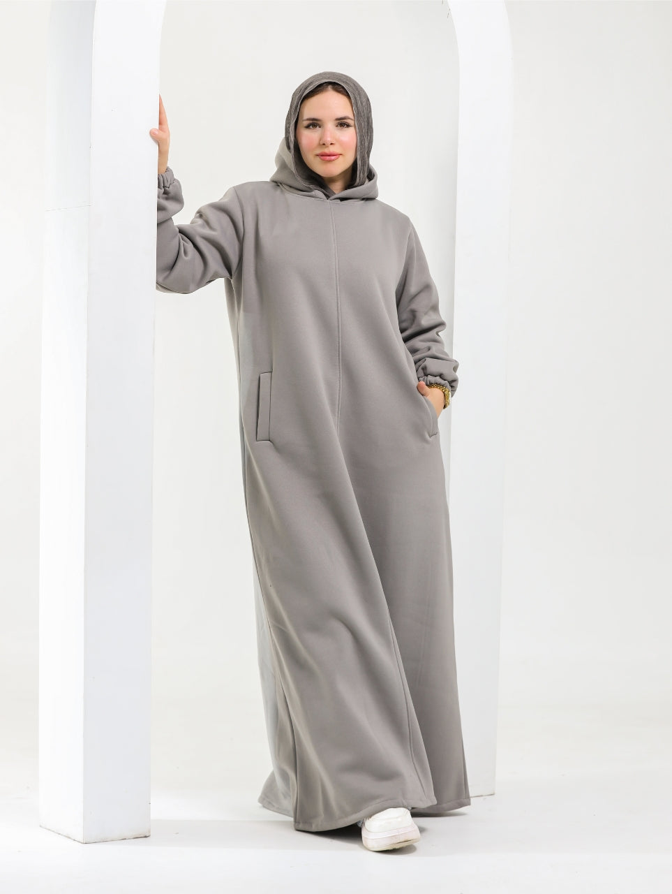 AZIZA-Cozy Dress Hoodie